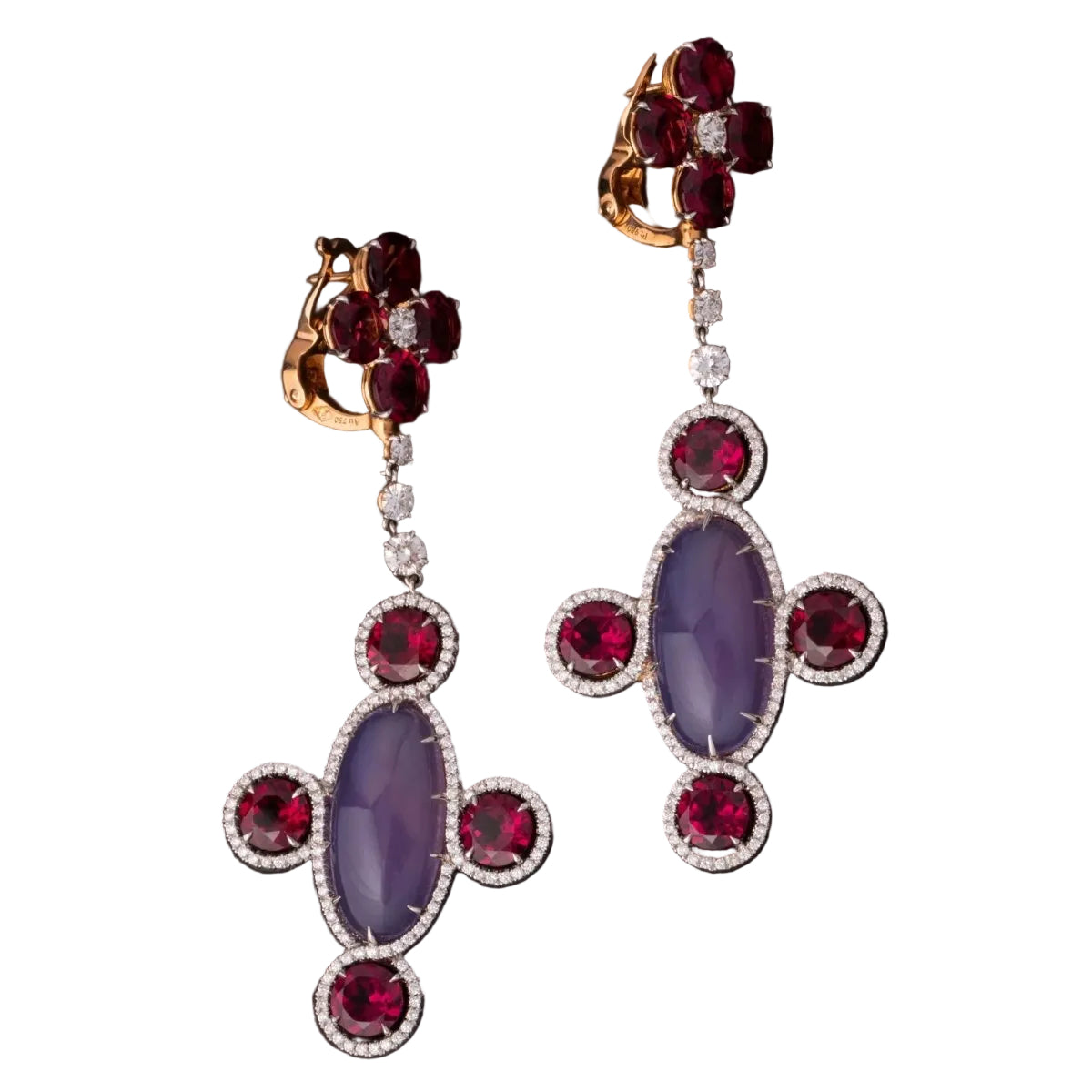 Boucles d'oreilles moderne - Castafiore