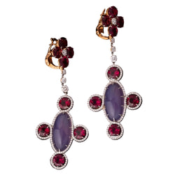 Boucles d'oreilles moderne - Castafiore