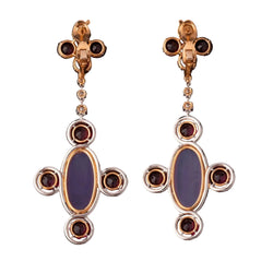 Boucles d'oreilles moderne - Castafiore