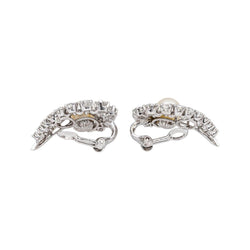 Boucles d'oreilles Or blanc Perle - Castafiore