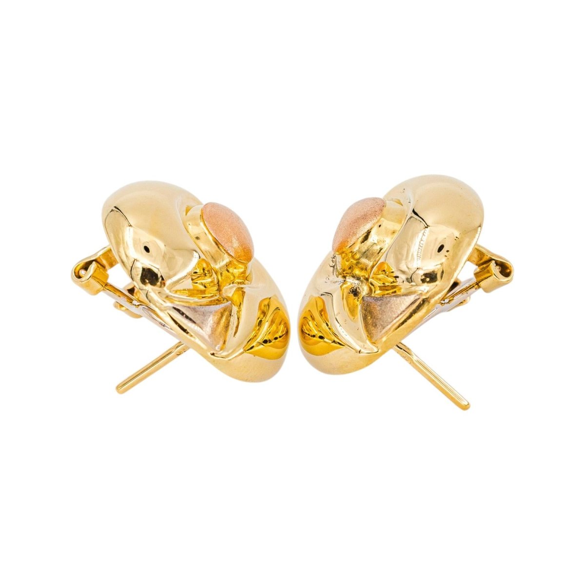 Boucles d'oreilles Or jaune - Castafiore