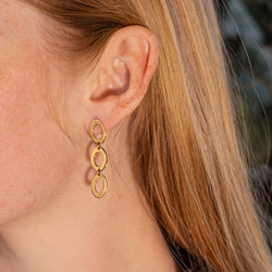 Boucles d'oreilles Or jaune - Castafiore