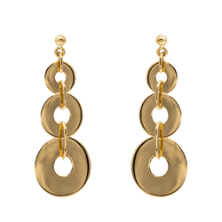 Boucles d'oreilles Or jaune - Castafiore