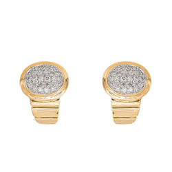 Boucles d'oreilles Or jaune Diamant - Castafiore