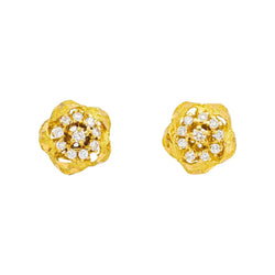 Boucles d'oreilles Or jaune Diamant - Castafiore