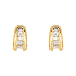 Boucles d'oreilles Or jaune Diamant - Castafiore