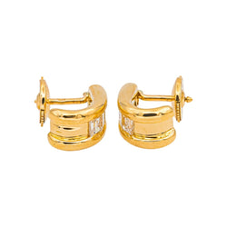 Boucles d'oreilles Or jaune Diamant - Castafiore