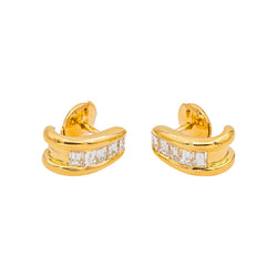 Boucles d'oreilles Or jaune Diamant - Castafiore