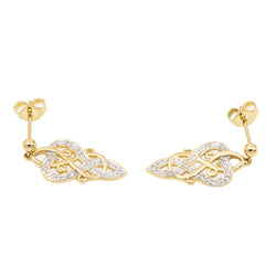 Boucles d'oreilles Or jaune Diamant - Castafiore