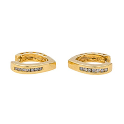 Boucles d'oreilles Or jaune Diamant - Castafiore