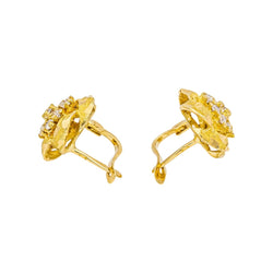 Boucles d'oreilles Or jaune Diamant - Castafiore