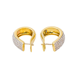 Boucles d'oreilles Or jaune Diamant - Castafiore