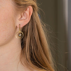 Boucles d'oreilles Or jaune Perle - Castafiore