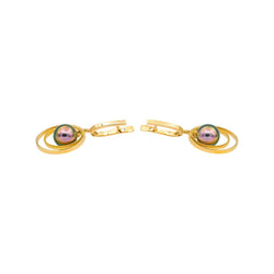 Boucles d'oreilles Or jaune Perle - Castafiore