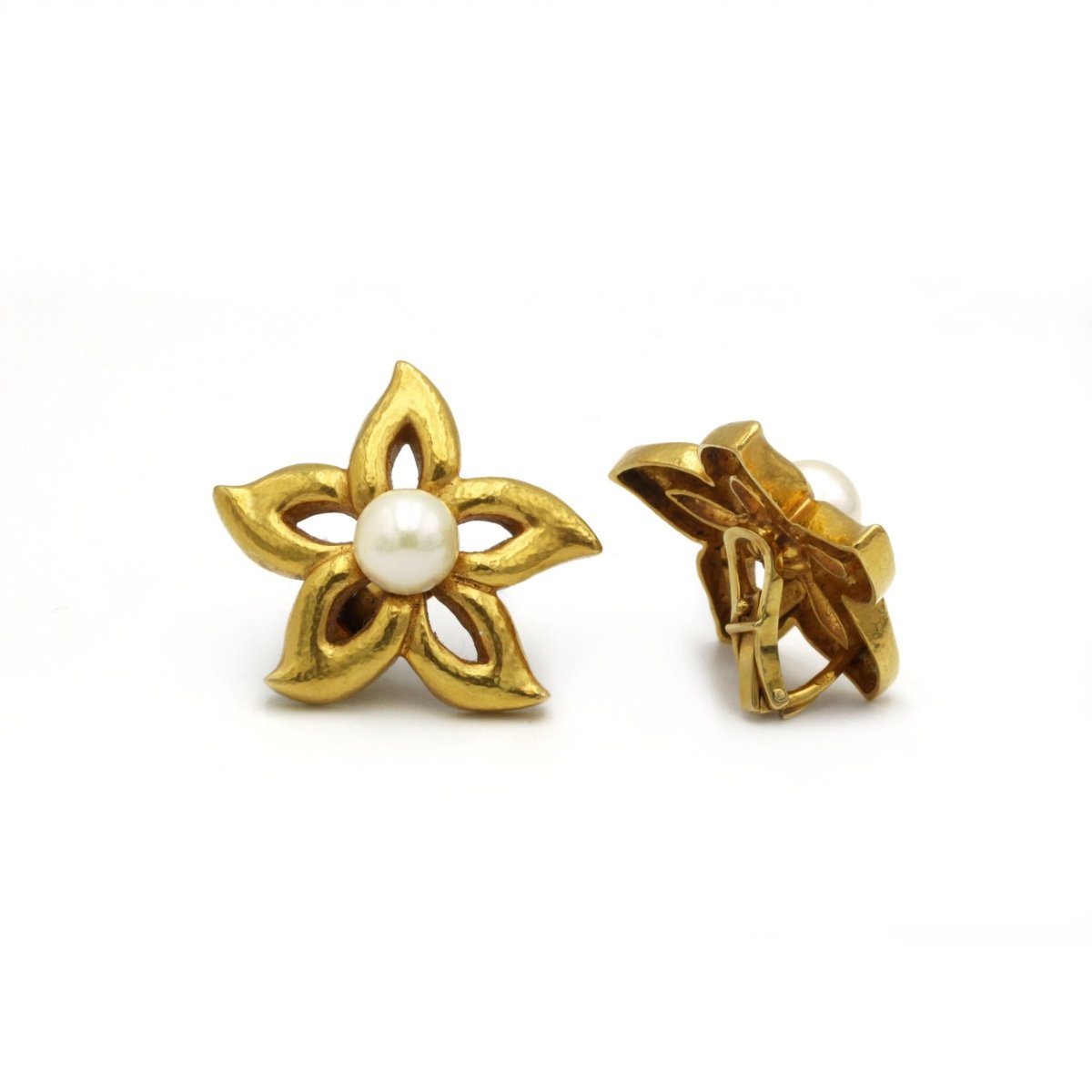 Boucles d'oreilles Or & Perles - ZOLOTAS - Castafiore