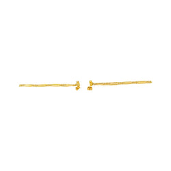 Boucles d'oreilles Pendantes en or jaune - Castafiore