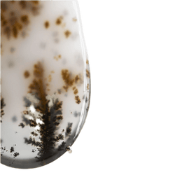 Boucles d'oreilles Pendantes en or jaune, pierres de lune et agate - Castafiore