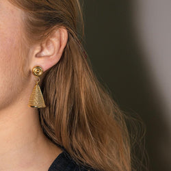 Boucles d'oreilles Pendantes Or jaune - Castafiore