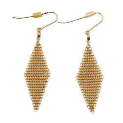 Boucles d'oreilles Pendantes TIFFANY & CO. en or jaune et diamants