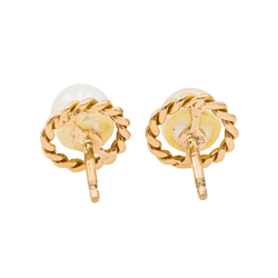 Boucles d'oreilles Perle Or jaune Perle - Castafiore