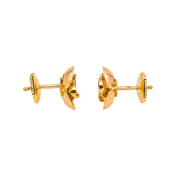 Boucles d'oreilles Puces Or rose - Castafiore
