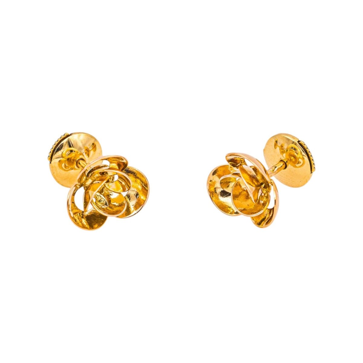 Boucles d'oreilles Puces Or rose - Castafiore