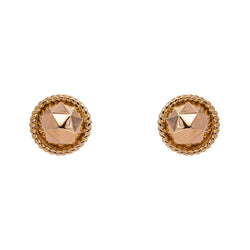 Boucles d'oreilles Puces Or rose - Castafiore