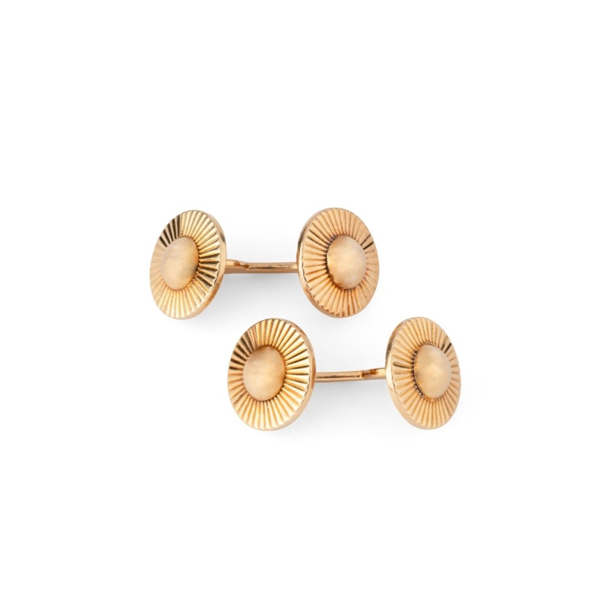 Boutons de manchette CARTIER en or jaune - Castafiore