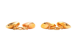 Boutons de manchette en or jaune - Castafiore