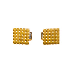 Boutons de manchette en or jaune - Castafiore