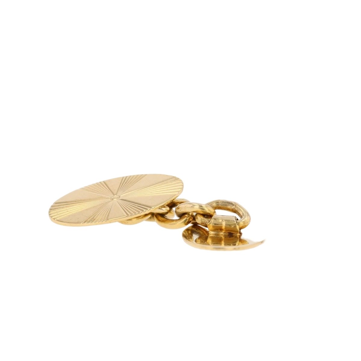 Boutons de manchette en or jaune - Castafiore