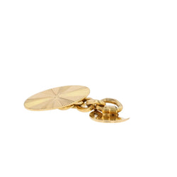 Boutons de manchette en or jaune - Castafiore