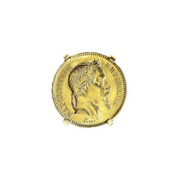Boutons de manchette en or jaune - Castafiore