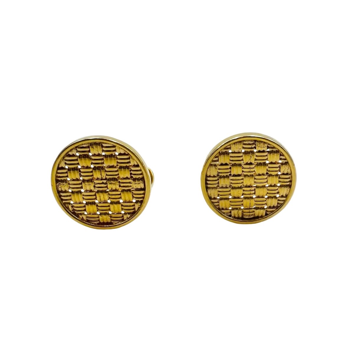 Boutons de manchette en or jaune - Castafiore