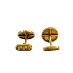 Boutons de manchette en or jaune - Castafiore