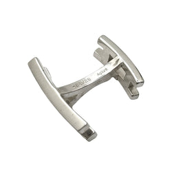 Boutons de manchette HERMÈS en argent - Castafiore
