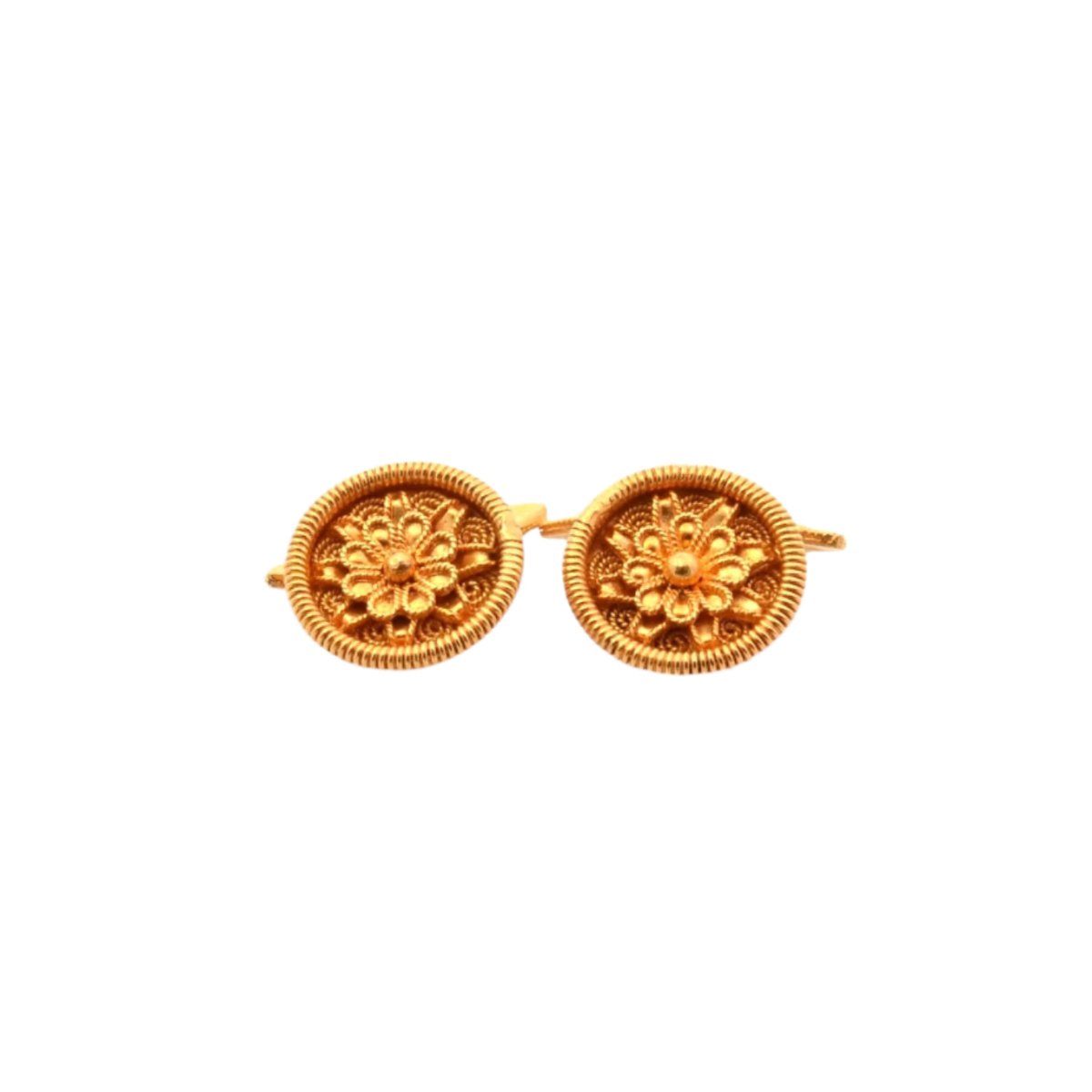 Boutons de Manchette LALAOUNIS en or jaune - Castafiore