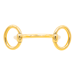 Bracelent Jonc HERMÈS "Nausicaa" en or jaune - Castafiore