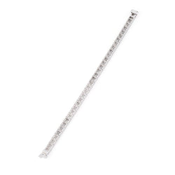 Bracelet BOUCHERON ligne en platine et diamant - Castafiore