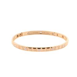 Bracelet BOUCHERON "Quatre Clou de Paris" en or jaune et diamants - Castafiore