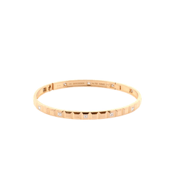 Bracelet BOUCHERON "Quatre Clou de Paris" en or jaune et diamants - Castafiore