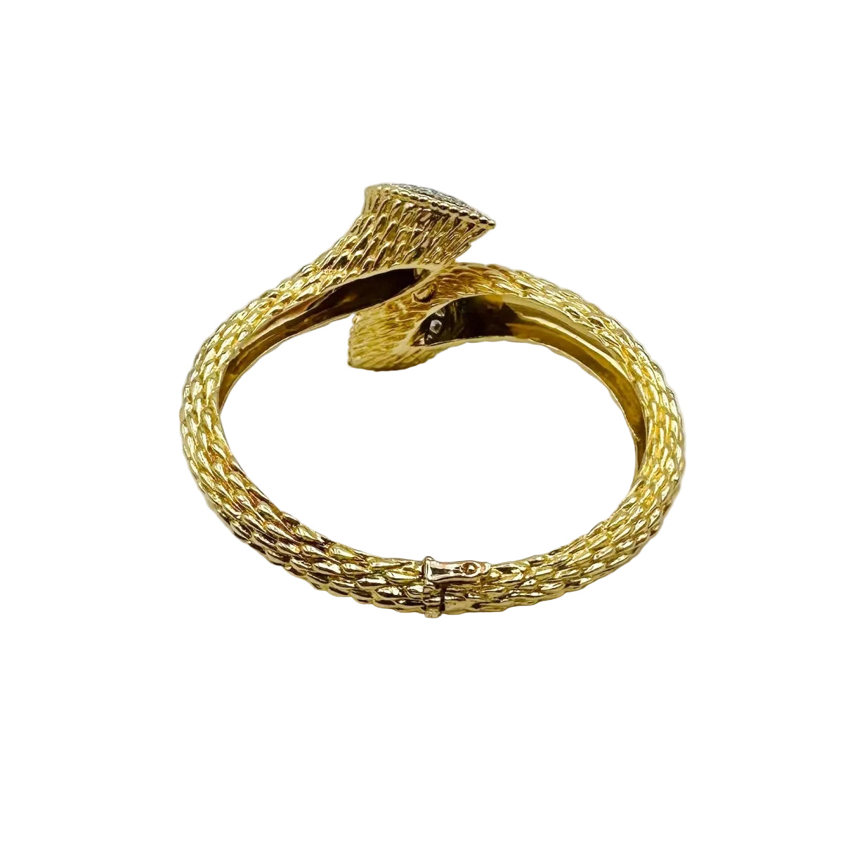 Bracelet BOUCHERON "Serpent bohème" en or jaune et diamants - Castafiore