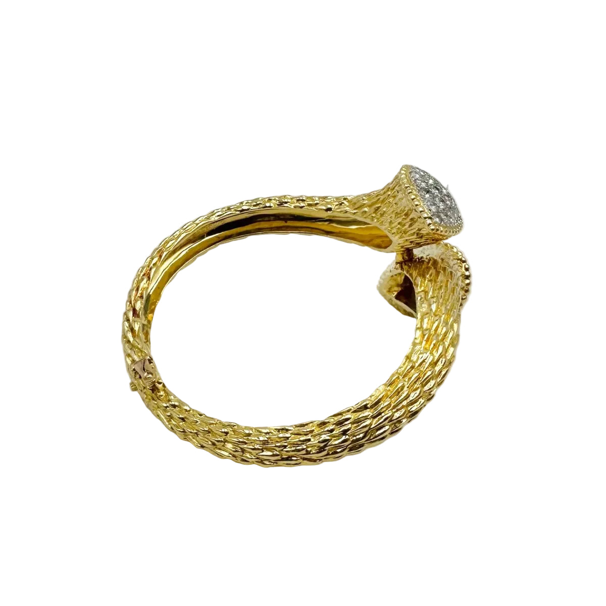 Bracelet BOUCHERON "Serpent bohème" en or jaune et diamants - Castafiore
