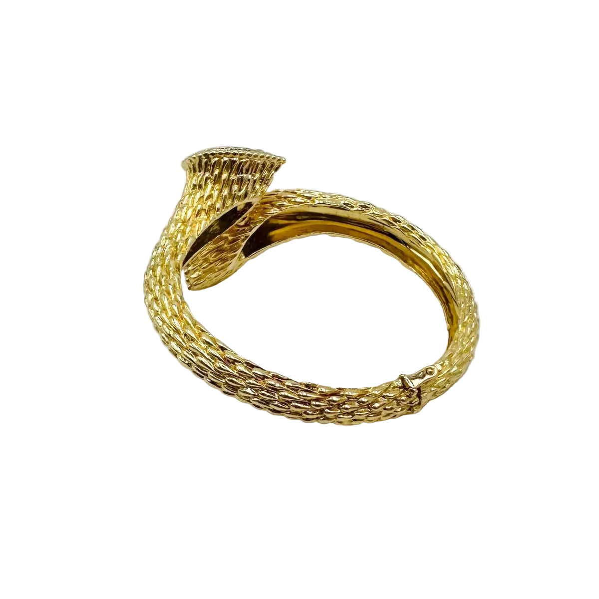 Bracelet BOUCHERON "Serpent bohème" en or jaune et diamants - Castafiore