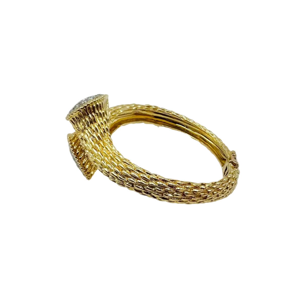 Bracelet BOUCHERON "Serpent bohème" en or jaune et diamants - Castafiore