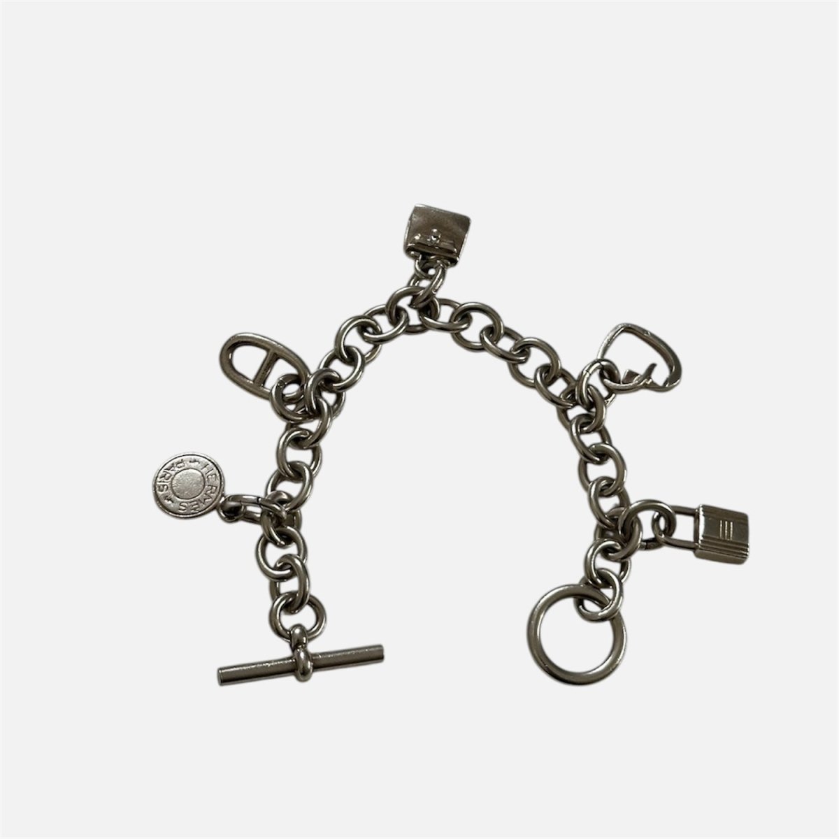Bracelet Breloque HERMÈS en argent - Castafiore