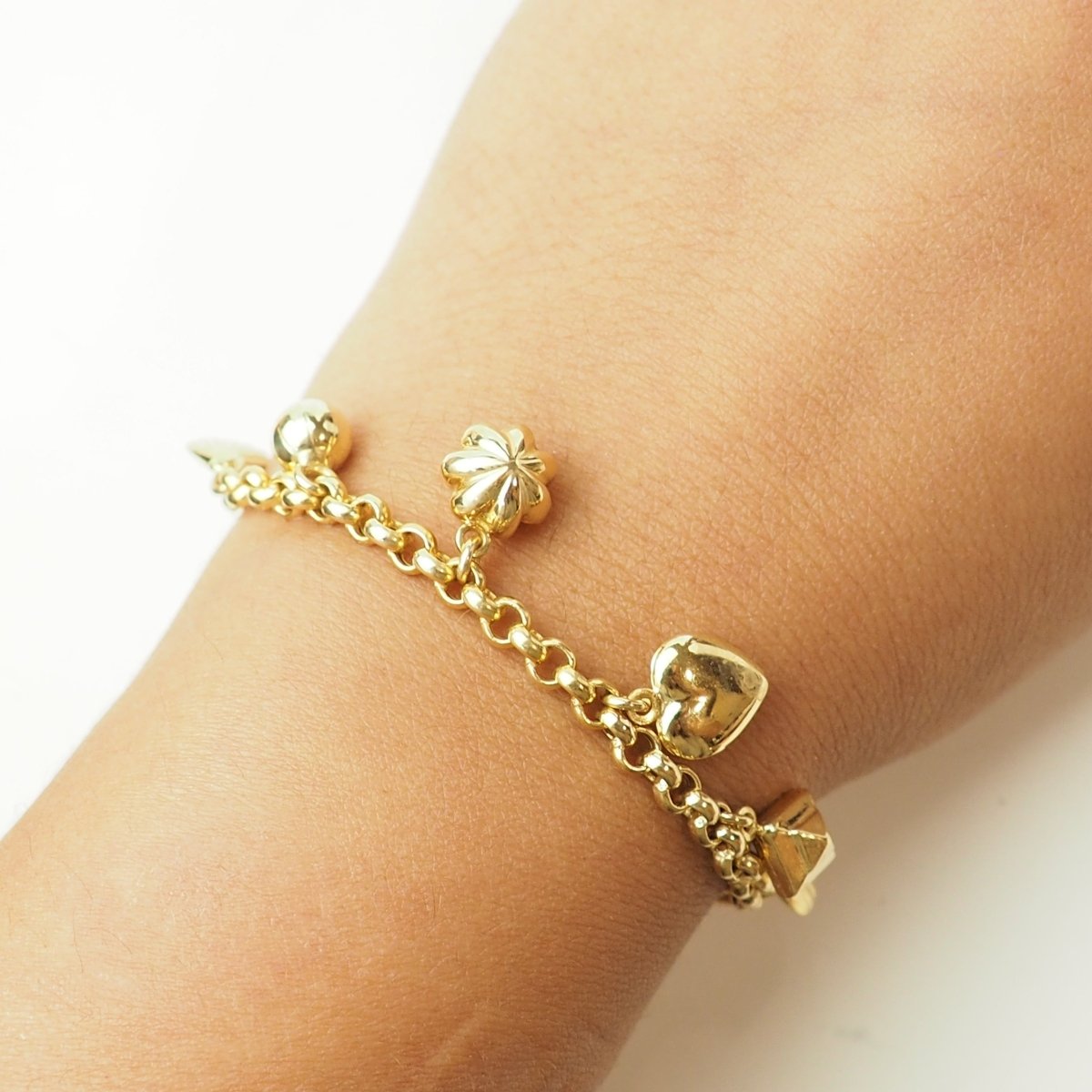 Bracelet Breloques en or jaune - Castafiore