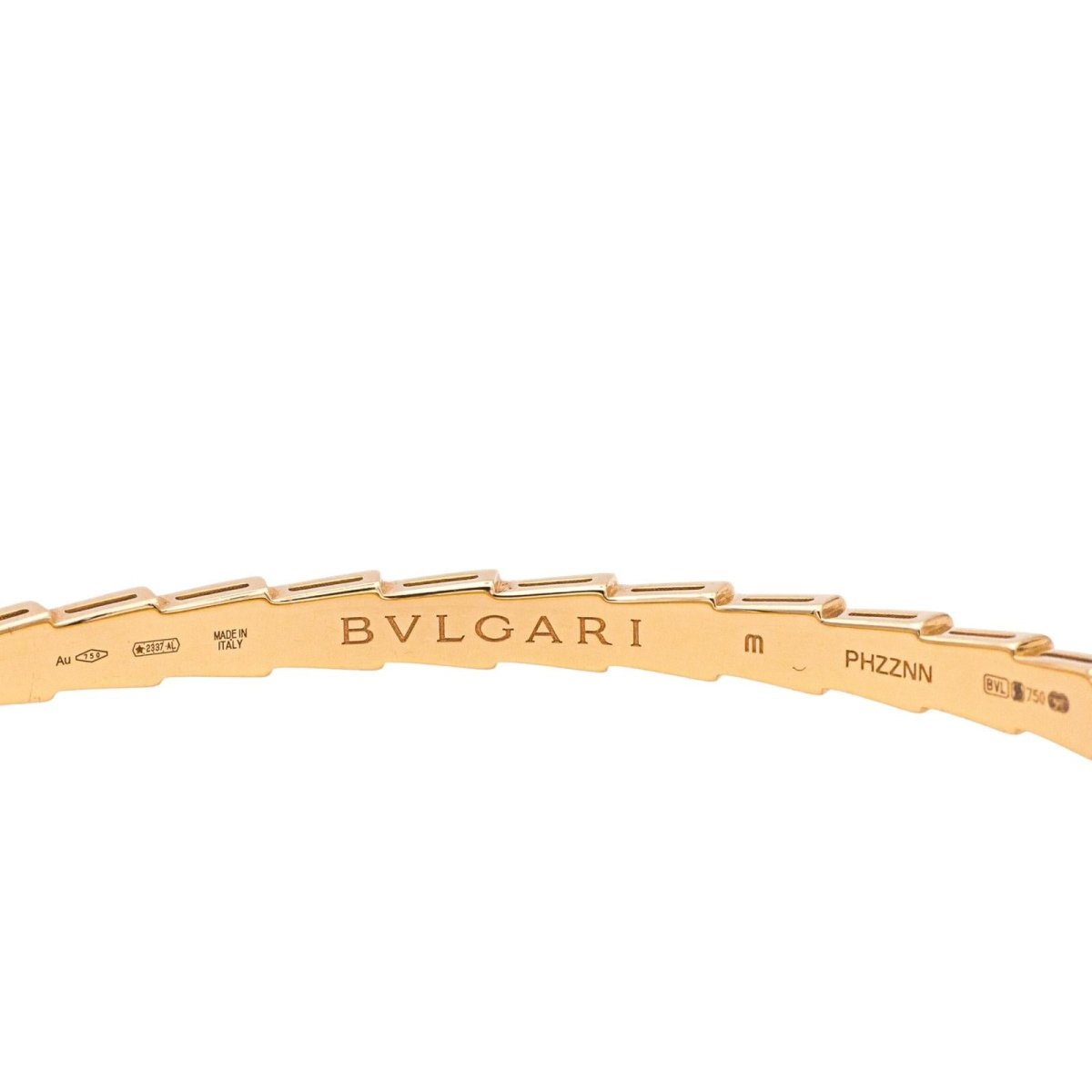 Bracelet BULGARI "Serpenti" en or rose et cormaline - Castafiore