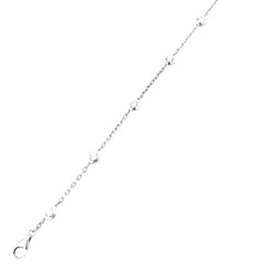 Bracelet CARTIER "Diamants légers", en or blanc et diamants - Castafiore