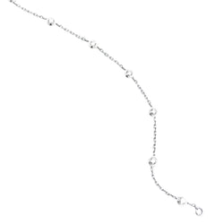 Bracelet CARTIER "Diamants légers", en or blanc et diamants - Castafiore